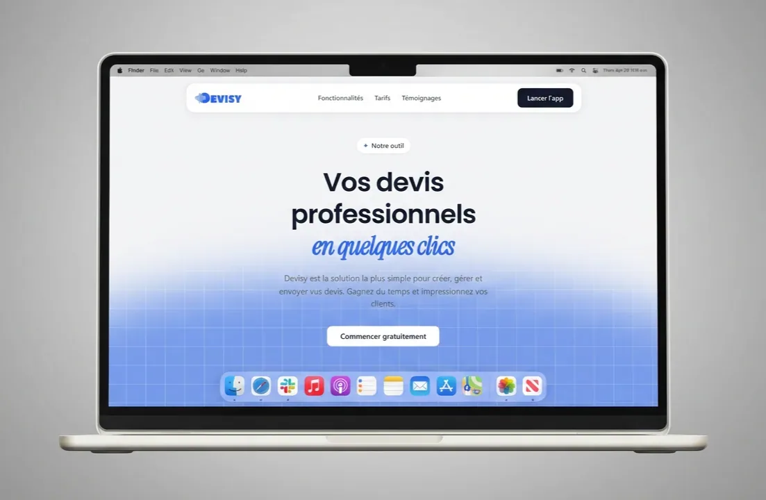 Devisy - Générateur de devis vocal pour artisans